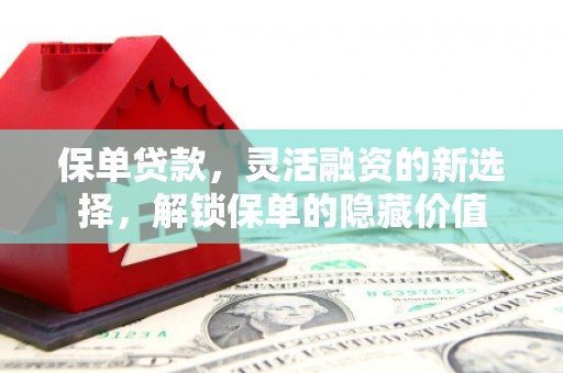富民保单贷款，灵活融资的新选择，解锁保单的隐藏价值