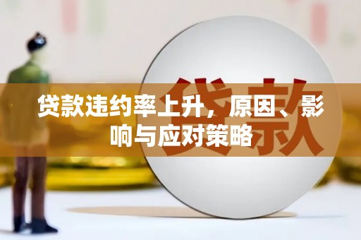 富民贷款违约率上升，原因、影响与应对策略