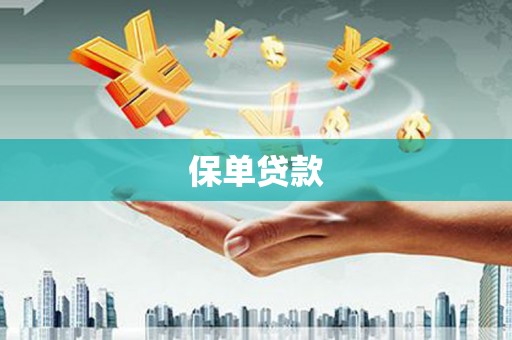 富民保单贷款