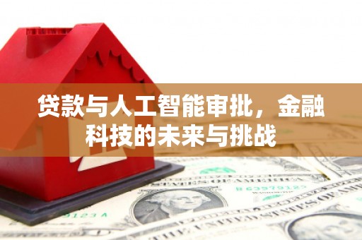 富民贷款与人工智能审批，金融科技的未来与挑战