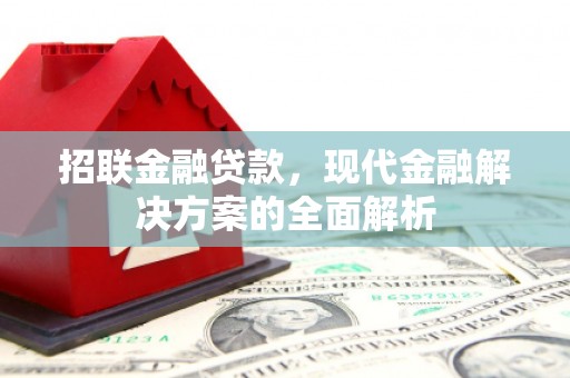 富民招联金融贷款，现代金融解决方案的全面解析