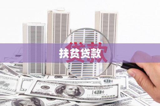 富民扶贫贷款
