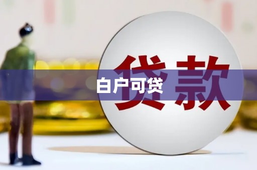 富民白户可贷